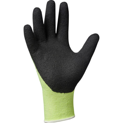 GEBOL Handschuh Winter Lite schwarz/neongelb Arbeitshandschuhe