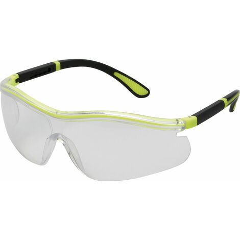 GEBOL Schutzbrille Neon klar
