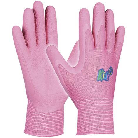 GEBOL Schutzhandschuh Kids Gartenhandschuh pink  5-8 Jahre