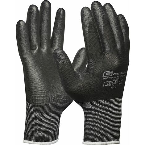 GEBOL Schutzhandschuh Micro Flex Touch Arbeitshandschuh Größe 11  12 Paar