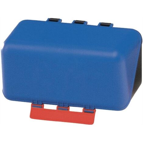 GEBRA Boîte de rangement de sécurité SecuBox - Mini bleu - 4117100