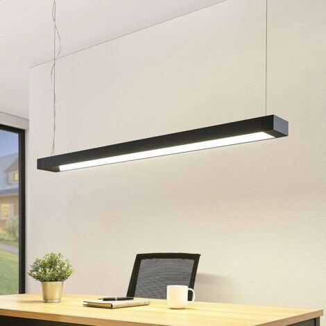 [GEBRAUCHT] Arcchio Cuna Led Pendelleuchte Schwarz, Eckig 122cm Lampe Leuchte Pendelleuchte B-Ware