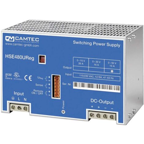 [GEBRAUCHT] B-Ware Camtec Netzgerät Stromversorgung Hseureg04801.15 T 0 15 V 26 A Hauptgerät