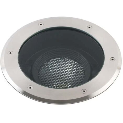 [GEBRAUCHT] B-Ware Faro Barcelona Led Einbauleuchte Deckeneinbaustrahler Edelstahl Alu 26cm 10°
