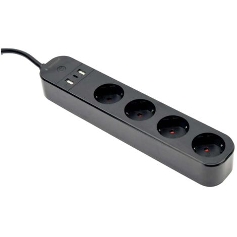 [GEBRAUCHT] B-Ware Gembird Tsl Ps S4 U 01   Smart Power Steckdosenleiste   Wechselstrom 230 V   3680