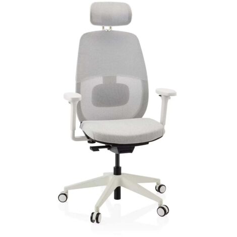 [GEBRAUCHT] B-Ware Hjh Office Bürostuhl Drehstuhl Schreibtischstuhl Netzstoff Armlehnen Grau