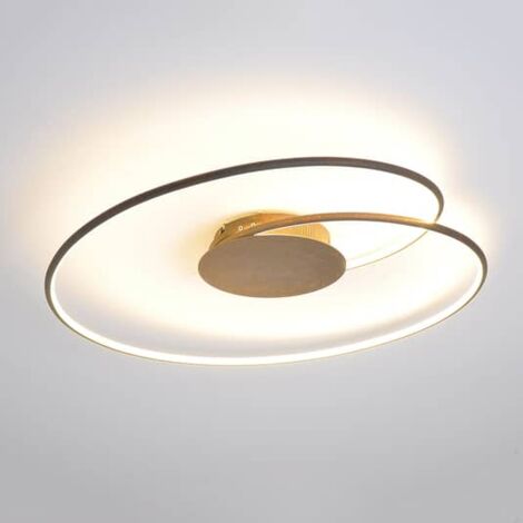 [GEBRAUCHT] B-Ware Lindby Deckenlampe Deckenleuchte Led Joline Rost Braun Kunststoff Metall 74 Cm