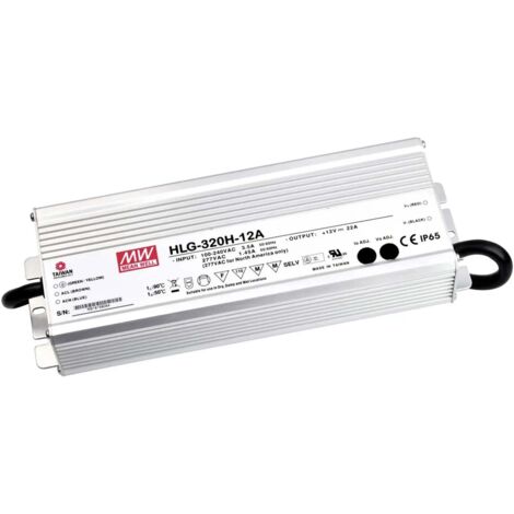 [GEBRAUCHT] B-Ware Mean Well Led Treiber Trafo Netzteil Konstantspannung Dimmbar Hlg 320 H 12 B 264 W