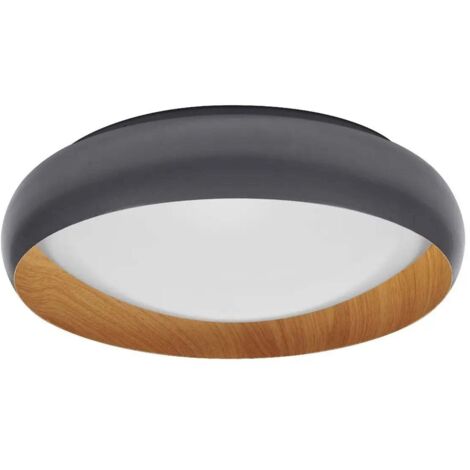 [GEBRAUCHT] B-Ware Osram Led Deckenleuchte Deckenlampe Orbis Livia Grau Wandschalter ø43cm Dimmbar