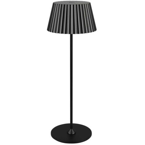 [GEBRAUCHT] B-Ware Reality Leuchten Led Tischlampe Akkuleuchte Suarez Metall H39cm Schwarz