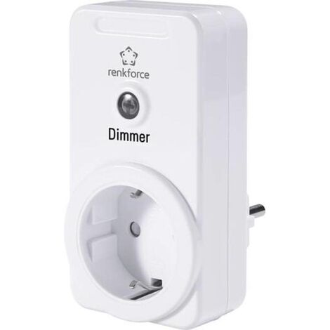[GEBRAUCHT] B-Ware Renkforce Rs2 W Funk Phasenanschnittsdimmer Zwischenstecker 1 Kanal