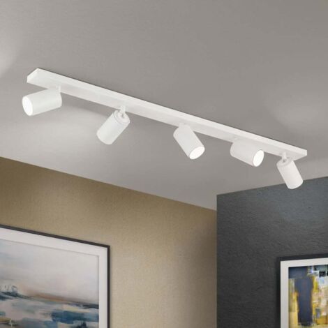 [GEBRAUCHT] B-Ware Sean Deckenstrahler Deckenleuchte Strahler Weiß Aluminium Gu10 5 Flammig