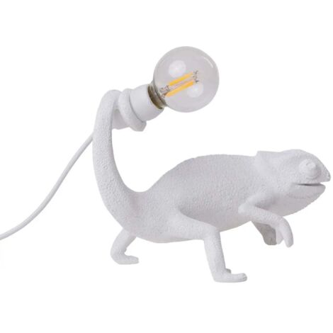 [GEBRAUCHT] B-Ware Seletti Lampe Leuchte Led Dekolampe Chameleon Lamp Still Chamäleon Weiß Usb