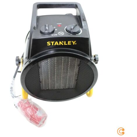 [GEBRAUCHT] B-Ware Stanley Heizgerät Heizlüfter Heizlösung Werkstatt Garage Schwarz Gelb 30 M²