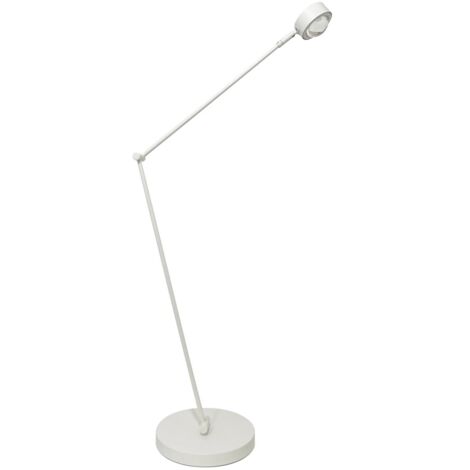 [GEBRAUCHT] B-Ware Stehleuchte Standlampe Lindby Jyla Led Weiß Matt Flexibel Dimmbar Gx53 88 Cm