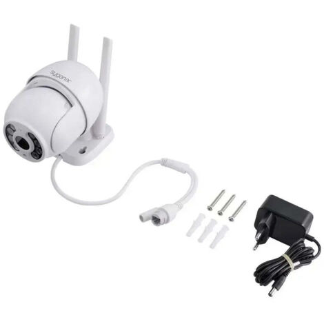 [GEBRAUCHT] B-Ware Sygonix Ptz Zusatzkamera überwachungskamera Funkkamera Ptz Außen Weiß Sy 6440258
