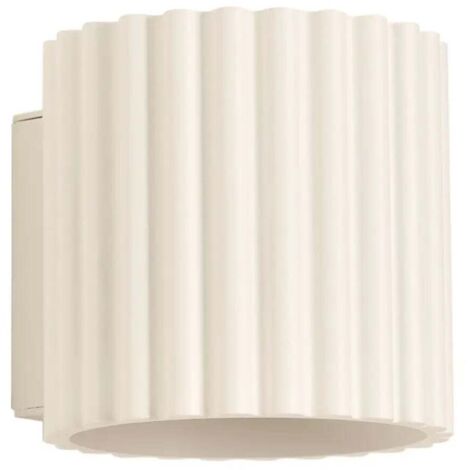 [GEBRAUCHT] B-Ware Wandleuchte Ribla Wandlampe Leuchte Lampe Beige Aluminium G9 Led Wandbeleuchtung