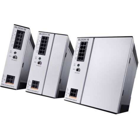 [GEBRAUCHT] Block Pm 0748 400 2 Elektronischer Schutzschalter 48 V/Dc Hutschienen Netzteil B-Ware