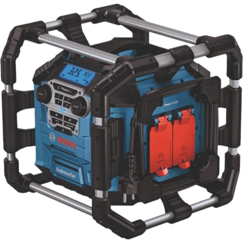 Image of [GEBRAUCHT] Bosch Radio Gerät Baustellenradio Gpb 18 V 5 C Bluetooth Akku Fm Aux Robust Blau B-Ware
