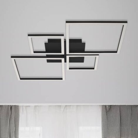 [GEBRAUCHT] Briloner Led Deckenlampe Deckenlampe Lampe Frame Step Dim Led 4 Flammig Schw934 B-Ware