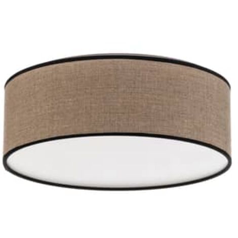 [GEBRAUCHT] Britop Deckenlampe Tubo Deckenleuchte Deckenlicht E27 Textilschirm Beige ø 38330 B-Ware