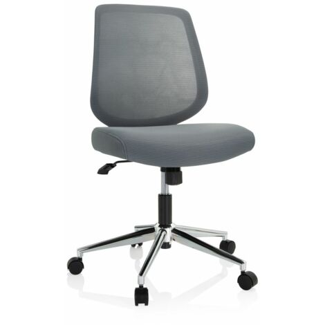 [GEBRAUCHT] Bürostuhl Drehstuhl Chester W Netzstoff Grau Schreibtisch Hjh Office B-Ware