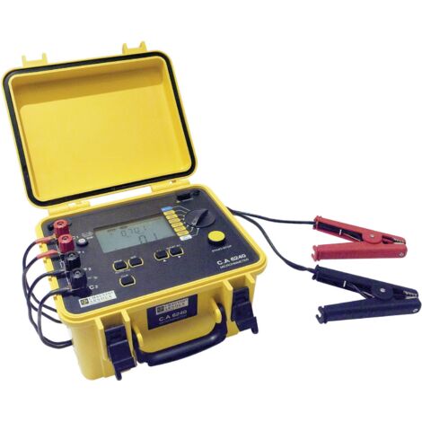 [GEBRAUCHT] Chauvin Arnoux C.A 6240 Micro-Ohmmeter Ohmmessgerät Widerstandsmessgerät