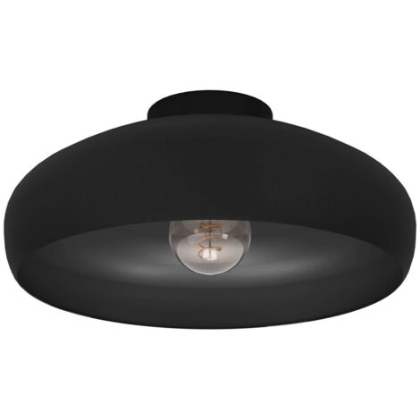[GEBRAUCHT] Eglo Deckenleuchte Mogano ø 40 Cm Schwarz Stahl Deckenlampe Lampe Leuchte Spot B-Ware