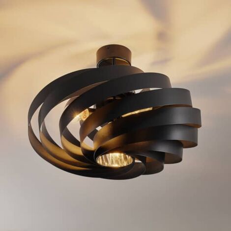 [GEBRAUCHT] Euluna Vento Deckenleuchte Deckenlampe Hängelampe Lampe Leuchte Schwarz ø 60 Cm B-Ware