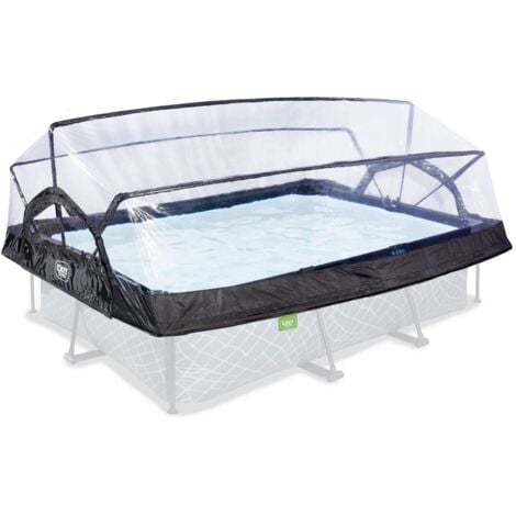 [GEBRAUCHT] Exit Toys Poolabdeckung Abdeckung Poolplane Pool 220x150cm Universell B-Ware
