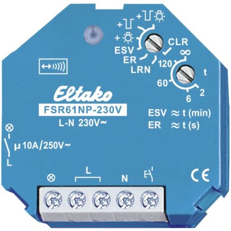 [GEBRAUCHT] Fsr61 Np 230 V Eltako Funk Schaltaktor Stromstoß Schalter 1 Kanal Unterputz St571 B-Ware