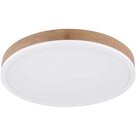 [GEBRAUCHT] Globo Led Deckenlampe Doro ø 45 Cm Holz Dunkel/Weiß Deckenleuchte Leuchte Lampe B-Ware