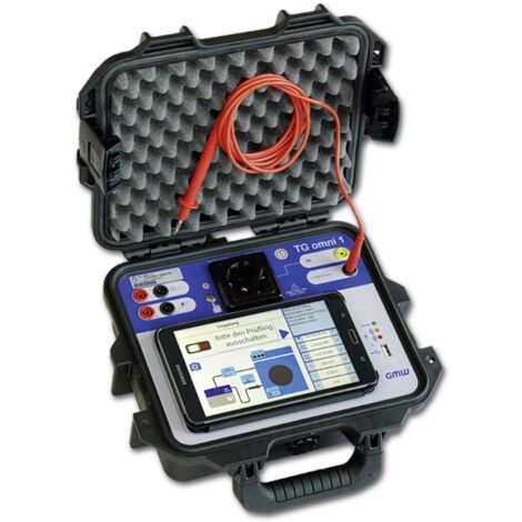 [GEBRAUCHT] Gmw Tg Omni 1 De At Med Vde Prüfgerät Gerätetester Prüfgeräte Prüfen Elektrik    B-Ware