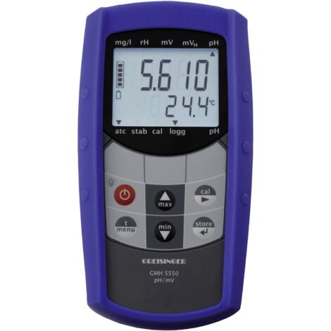 [GEBRAUCHT] Greisinger Kombi Messgerät Gmh 5530 P H Wert Redox Orp 2.00   16.00 P H Kalibriert B-Ware