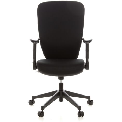[GEBRAUCHT] Hjh Office Bürostuhl Drehstuhl Hochlehne Stoff Schwarz Ergonomisch B-Ware