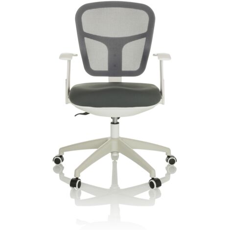 [GEBRAUCHT] Hjh Office Bürostuhl Drehstuhl Schreibtischstuhl Netzstoff Stoff Armlehne Grau B-Ware