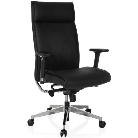 [GEBRAUCHT] Hjh Office Curyo Profi Chefsessel Bürostuhl Drehstuhl Schwarz Ergonomisch B-Ware