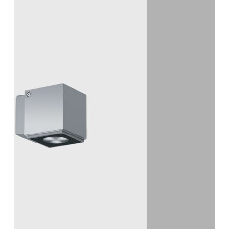 [GEBRAUCHT] I Guzzini Led Lampe Wandbeleuchtung I Pro Außenwandlampe 830 7,7 W Grau 32° Led B-Ware
