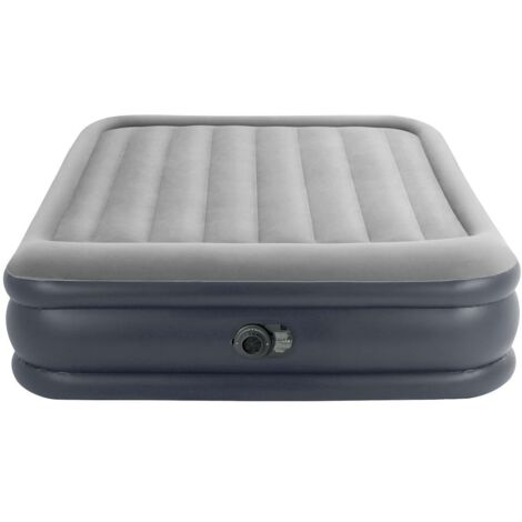 [GEBRAUCHT] Intex Luftbett Dura Beam Deluxe Pillow Rest Raised Gästebett Mit Pumpe Luftmatratze  B-Ware