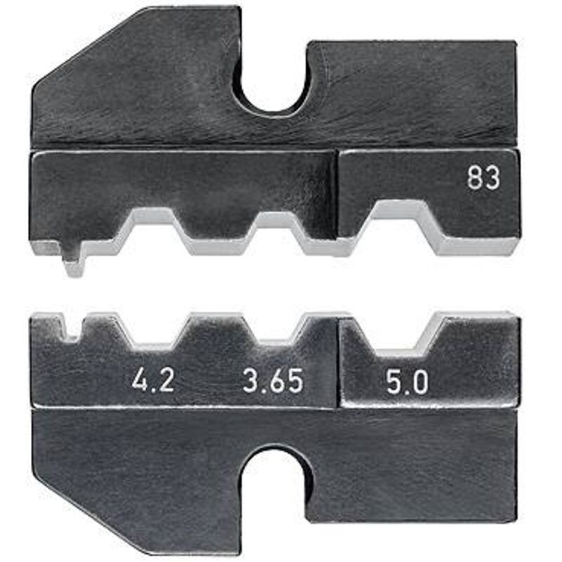 Image of Neuwertig] Knipex Crimpeinsatz Stecker Lwl Stecker Hexagonal Crimp Fsma Handwerkzeug Zange B-Ware