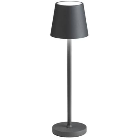 [GEBRAUCHT] Lcd Led Tischleuchte 5099 Tischlampe Schreibtischlampe Leuchte Dimmbar Graphit B-Ware