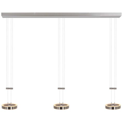 [GEBRAUCHT] Led Pendelleuchte Piola Hängelampe Led Lampe Höhenverstellbar 3 Flammig B-Ware