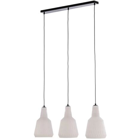 [GEBRAUCHT] Lindby Belarion Hängeleuchte Opal 3fl Glas Hängelampe Lampe Leuchte Deckenla23 B-Ware