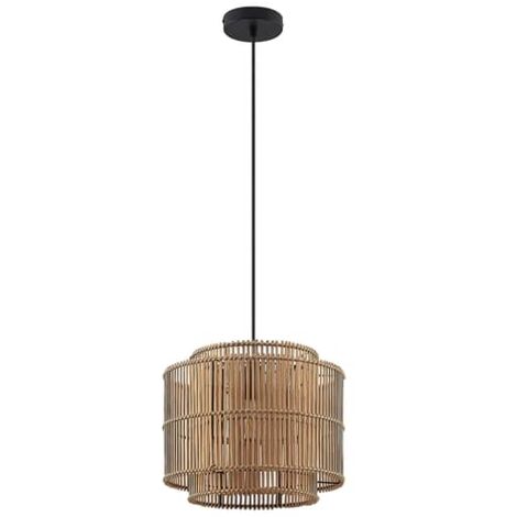 [GEBRAUCHT] Lindby Bridga Pendelleuchte Hängeleuchte Deckenlampe Lampe Leuchte Bambus E27    B-Ware