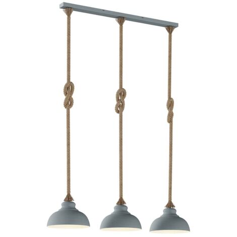 [GEBRAUCHT] Lindby Chaby Hängeleuchte Hängelampe Lampen Leuchten 3 Flammig E 27 Beton G392 B-Ware