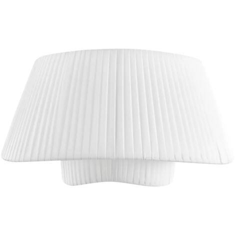 [GEBRAUCHT] Lindby Deckenleuchte Eryndor Weiß Textil ø 47 Cm E27 Deckenlampe Lampe Leuc854 B-Ware