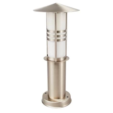 [GEBRAUCHT] Lindby Edelstahl Sockelleuchte Erina Leuchte Lampe Wegleuchte Wegelampe 23 Watt B-Ware