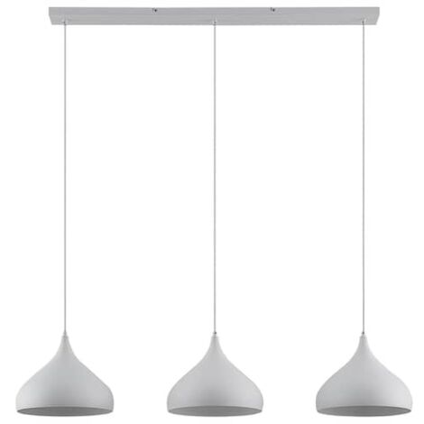 [GEBRAUCHT] Lindby Elamira Pendelleuchte Deckenlampe Hängeleuchte Deckenlicht E27 3 Flg Weiß B-Ware