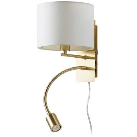 [GEBRAUCHT] Lindby Florens Wandleuchte Wandlampe Wand Lampe Leuchte Messing Matt 230 V E14 B-Ware