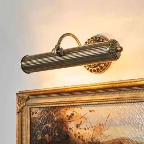 [GEBRAUCHT] Lindby Joely Antik Wirkende Bilderleuchte Bilderlampe Lampe E14 Leuchte Messing  B-Ware